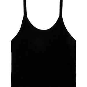 ARQ BLACK CROP TANK - xl